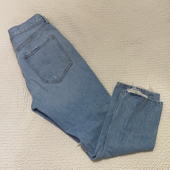 A GOLD E RILEY HIGH RISE STRAIGHT CROP - Picture 5 of 7